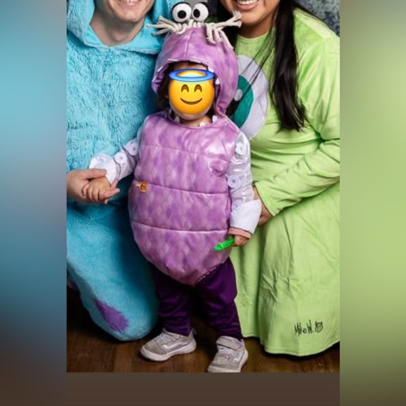 Pottery Barn Kids Boo monsters inc Costume